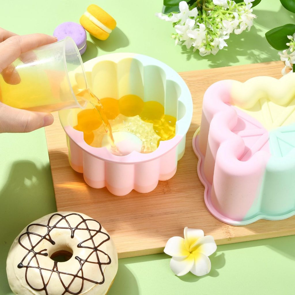 Heart&Star Shape Silicone Baki - Chocolate Snack 评论和价格