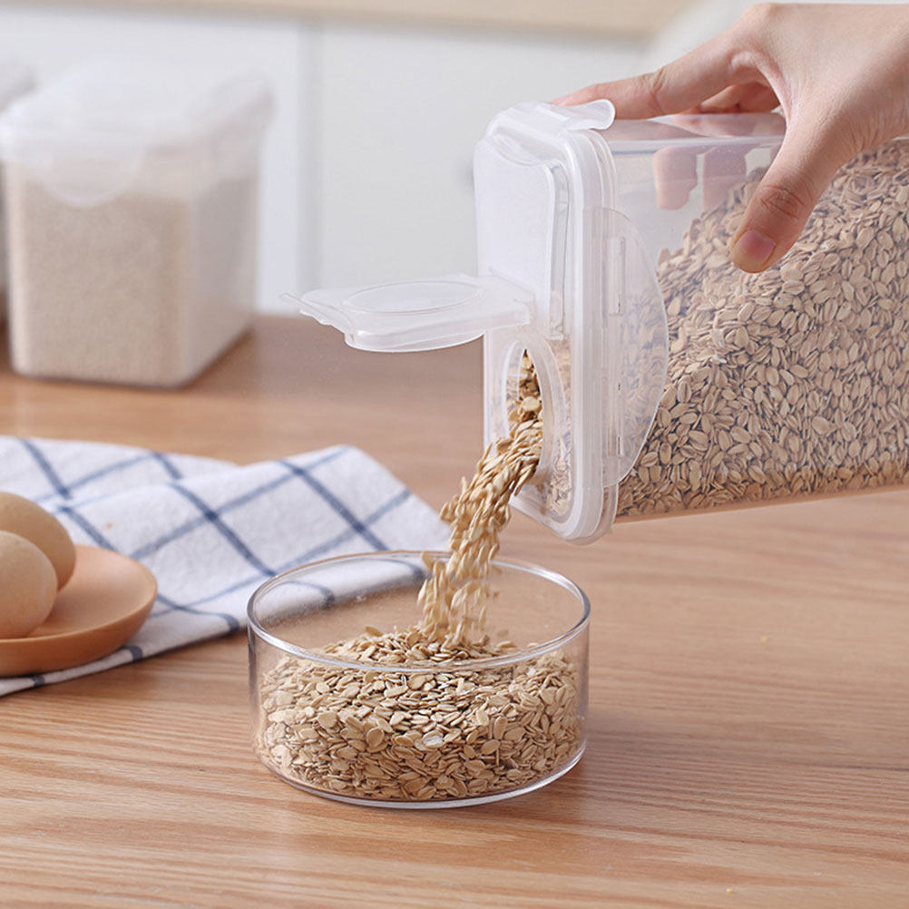 2Pcs Storage Jar Set Plastic A - Dried Fruit 评论和价格