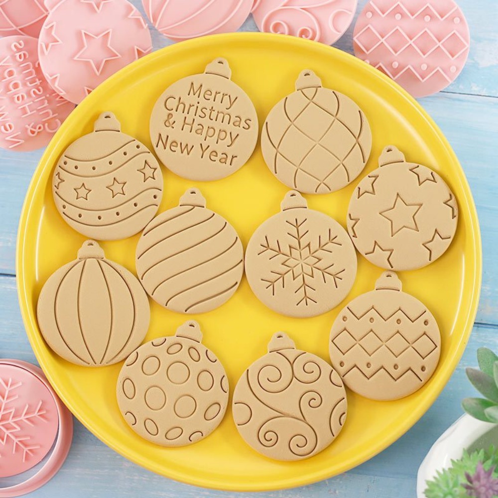 11Pcs Christmas Ornament Cooki - Cookies Pack 评论和价格