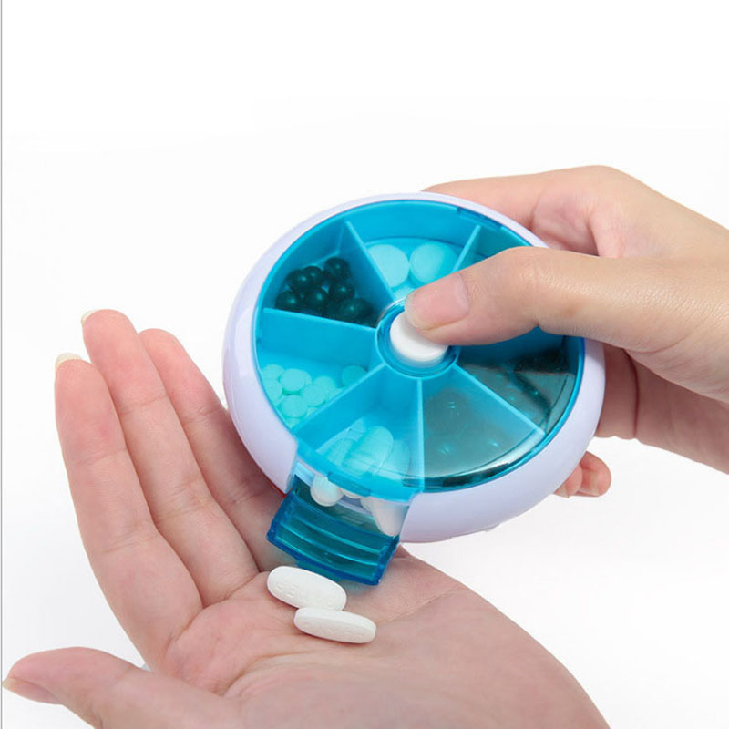 7 Day Portable Pill Box - Comp - Seaweed Snack 评论和价格